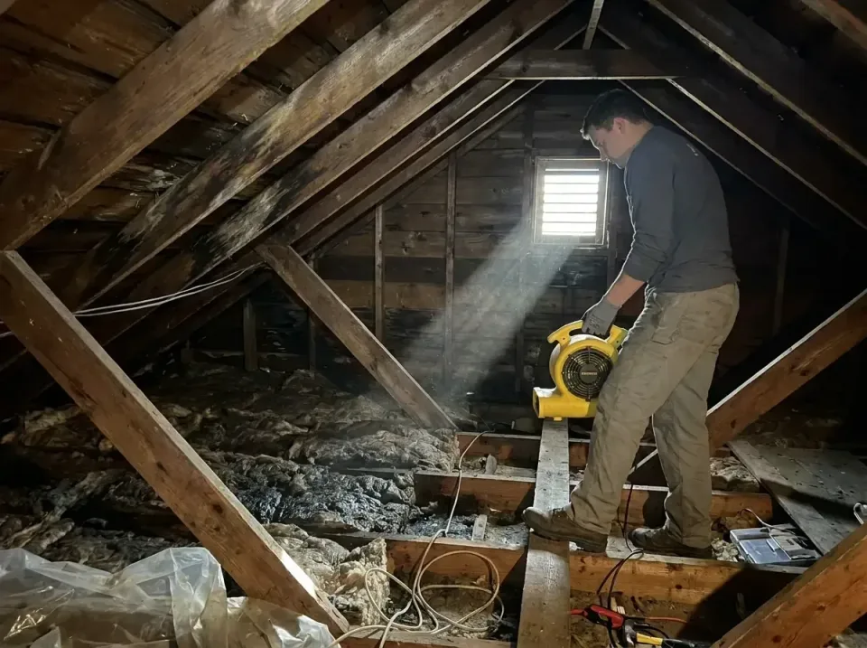attic-water-damage-drying-proc-007 — frequently asked questions, Emergency Water Extraction & 24/7 Flood Response in Camas,…